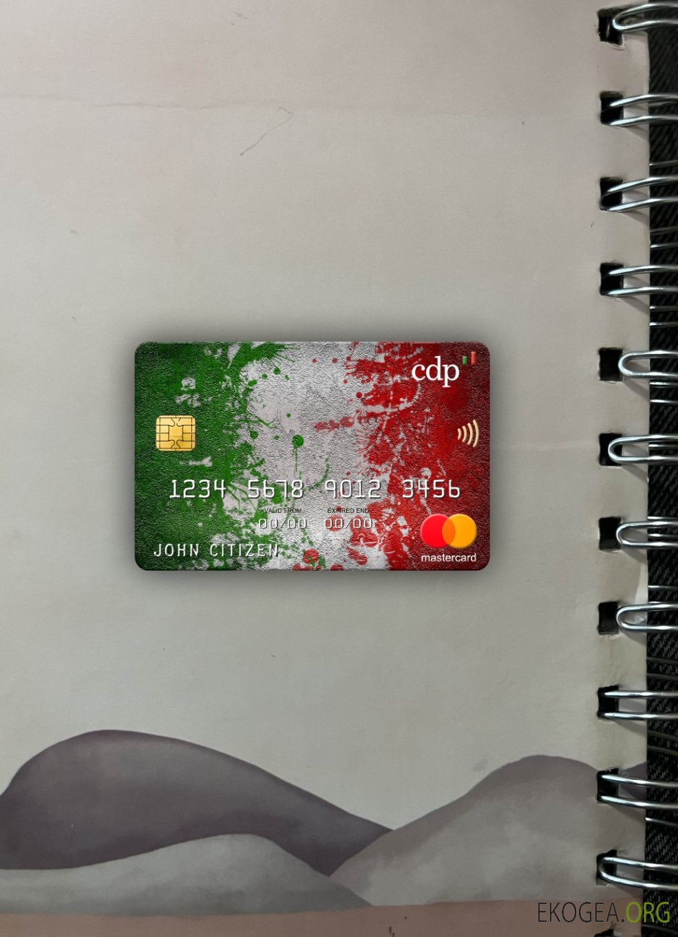 Italie Cassa Depositi e Prestiti banque mastercard photolook ,